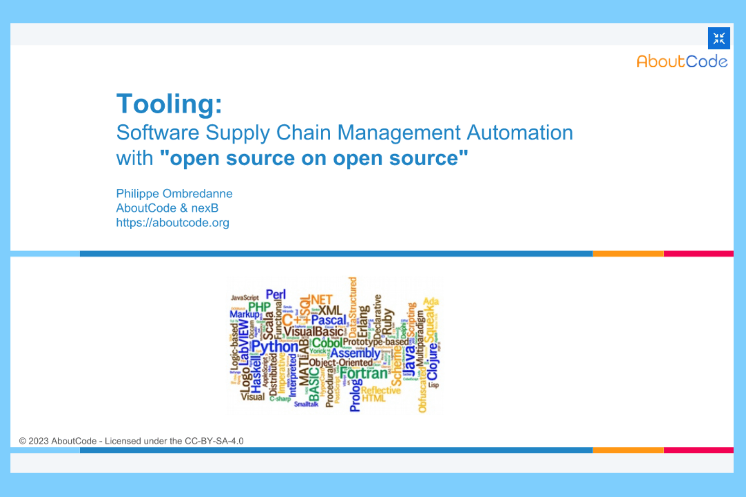 Software Supply Chain, NLnet Foundation